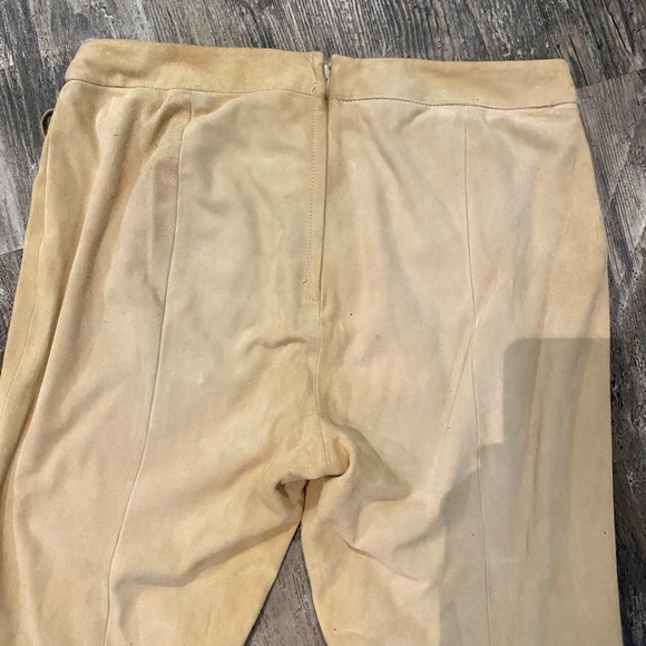 Cream suede pants - buttery soft! - Picture 7 of 7